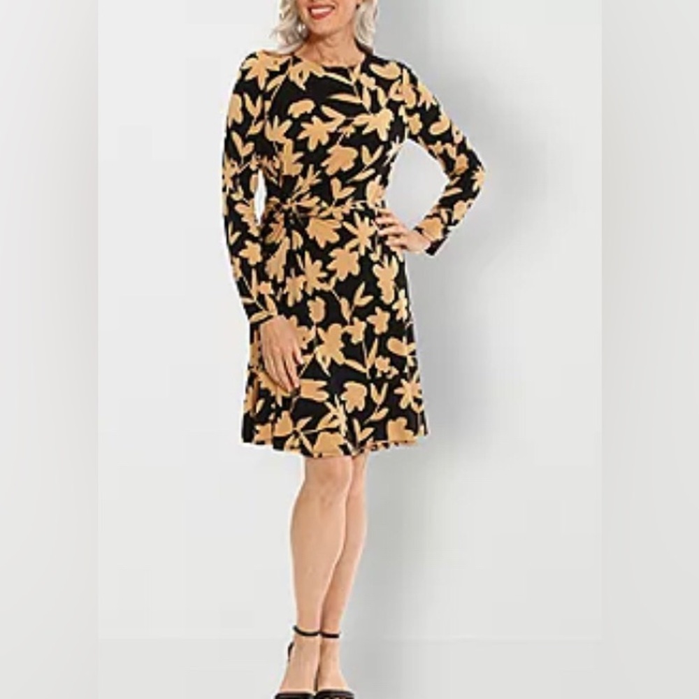 NEW London‎ Style Long Sleeve Sheath Dress. 12